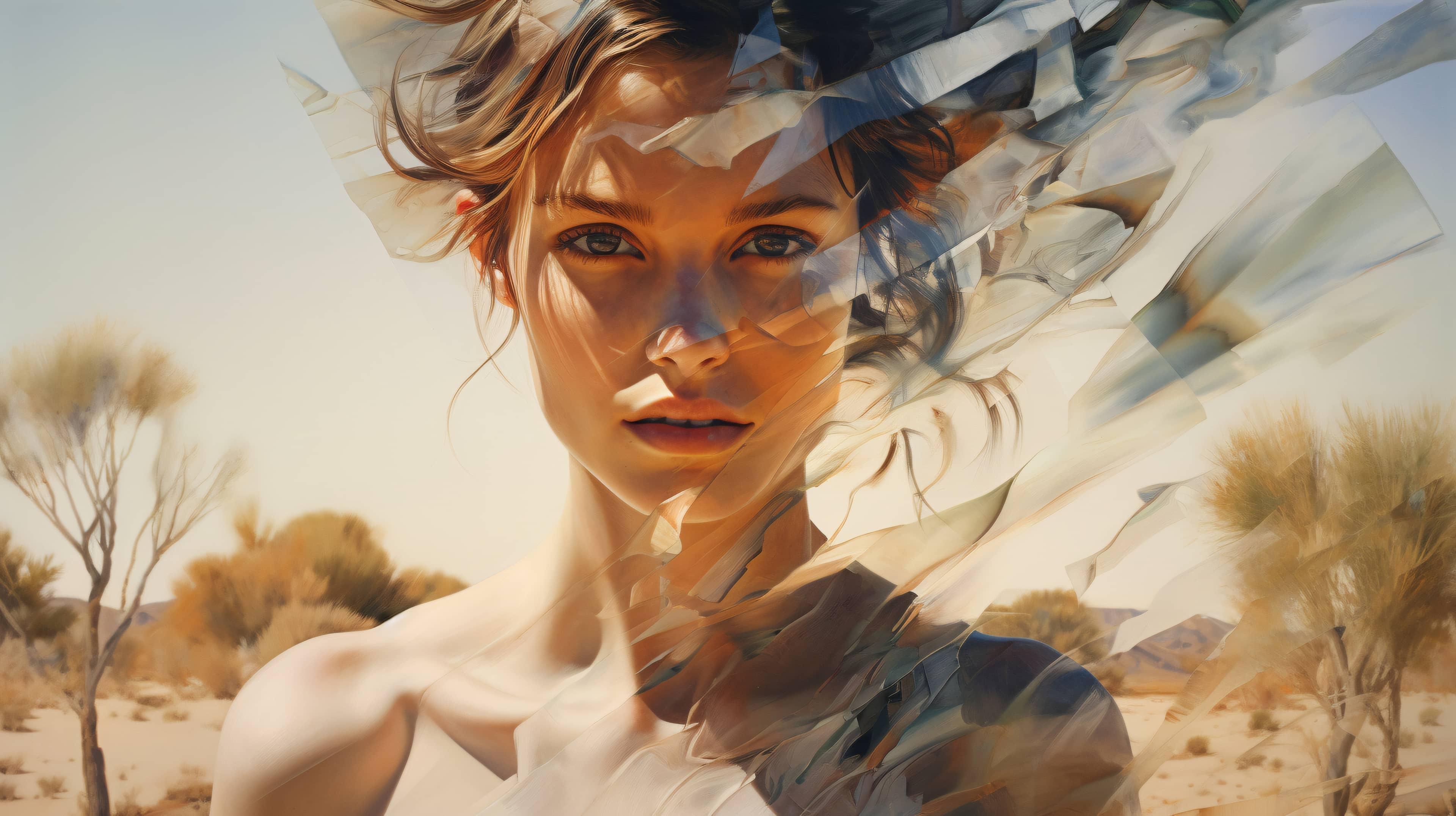 AI generated abstract textures